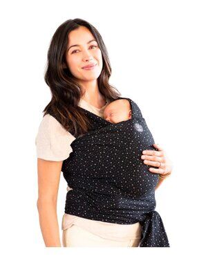 Moby X Petunia Pickle Bottom Classic Wrap - Terrazzo Black Triangle Print